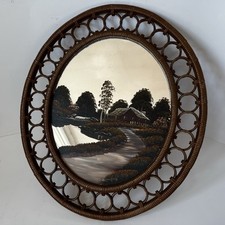 Faux rattan oval for sale  Chicopee