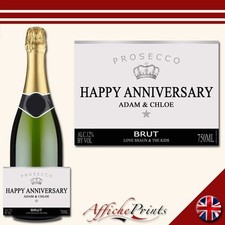 Adesivo bottiglia brut usato  Spedire a Italy