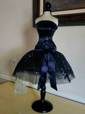 Black lace sequin for sale  San Antonio