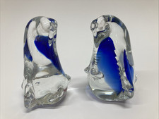 Art glass penguin for sale  Hinckley