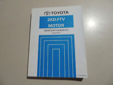 Werkstatthandbuch motor toyota gebraucht kaufen  Fruerlund,-Engelsby, Tastrup
