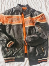 Harly davidson leather for sale  LONDON
