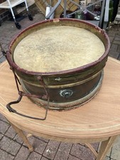 Antique drum late for sale  TAMWORTH