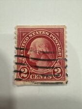 Usado, MUITO RARO selo vermelho de 2 centavos de Washington. comprar usado  Enviando para Brazil