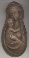 Wandbild heiligenbild relief gebraucht kaufen  Mittweida