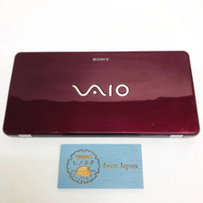 Netbook SONY VAIO VGN-P70H tipo P granada vermelha Atom Z520 2GB RAM Windows Vista comprar usado  Enviando para Brazil