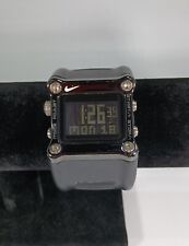 Relógio masculino Nike Mettle Anvil Hammer preto sobre preto WC0046 nova bateria comprar usado  Enviando para Brazil