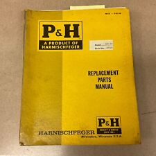 Harnischfeger 325 parts for sale  Sugar Grove