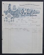 Invoice rosporden 1909 d'occasion  Expédié en Belgium