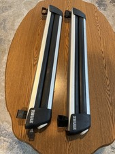THULE 725 FlatTop Ski Snowboard Rack 4-6 pares barras quadradas montagens 30". Fechaduras, chaves comprar usado THULE 725 FlatTop Ski Snowboard Rack 4-6 pares barras quadradas montagens 30". Fechaduras, chaves comprar usado  Enviando para Brazil