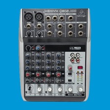 Behringer Q802USB Premium Mixer de 8 Entradas Não TESTADO SEM CABO DE ALIMENTAÇÃO comprar usado  Enviando para Brazil