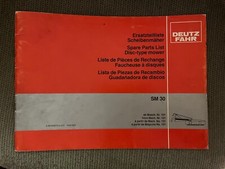 Riginal ersatzteilliste deutz gebraucht kaufen Riginal ersatzteilliste deutz gebraucht kaufen  Michendorf