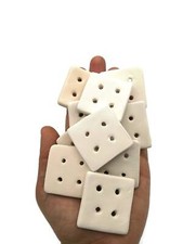 Square blank buttons for sale  Shipping to Ireland
