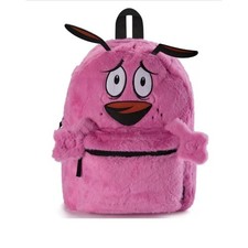 Mini mochila cosplay de pelúcia Cartoon Network Courage the Cowardly Dog comprar usado  Enviando para Brazil