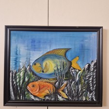 Original painting tropical for sale  LUTON