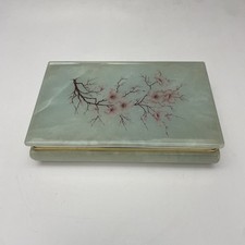 Alabaster flower trinket for sale  Saint Clair