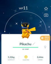 Shiny pikachu stern gebraucht kaufen  Essen