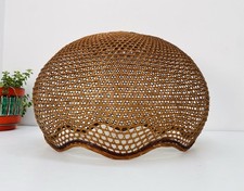 Rattan wicker lampshade for sale  LISKEARD