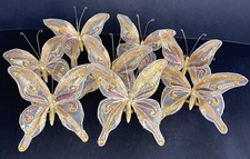 Butterfly clip gold for sale  England