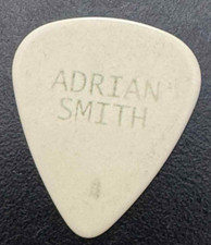 SUPER Faded and Worn IRON MAIDEN / ADRIAN SMITH Guitar Pick Tour comprar usado  Enviando para Brazil
