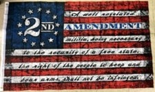 3x5 2nd amendment for sale  Monroe