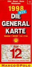 Generalkarte deutschland eifel gebraucht kaufen  Berlin