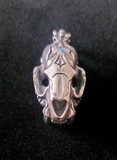 Kettenanhänger silber skull gebraucht kaufen  Hamm