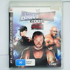 Jogo de luta de ação WWE SmackDown vs RAW 2008 (PlayStation 3/PS3 CD, 2007) comprar usado  Enviando para Brazil