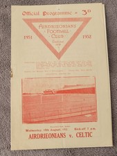 Aidrieonians celtic 15.8. for sale  CHRISTCHURCH