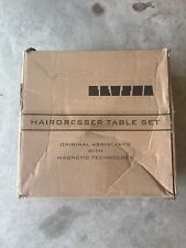 Mesa para cabeleireiro profissional com tigelas de mistura de cor de cabelo, suporte para secador de cabelo comprar usado  Enviando para Brazil