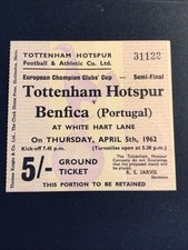 Match ticket tottenham for sale  ROCHFORD