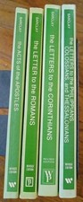 4 Barclay's Daily Bible Study Series Corinthians, Roman's, Acts, Phillipians +2 comprar usado  Enviando para Brazil