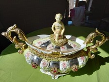 Zuppiera vintage ceramica usato  Lucera