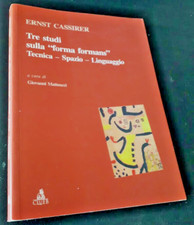 Cassirer tre studi usato  Italia