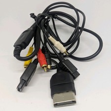 Cabo AV 3 em 1 componente multi console para PS2/PS3 Wii Xbox 360 preto FUNCIONA comprar usado  Enviando para Brazil
