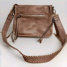 Bolso Bandolera Isabelle Marrón Alforja Estilo Cuero Vegano Único  segunda mano  Embacar hacia Mexico