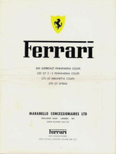 Ferrari range 1964 for sale  UK