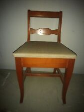 Wood sewing chair for sale  North Brookfield