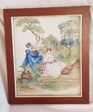 Aquarelle gouachée romantique d'occasion  Montrabé