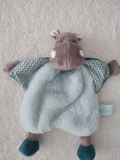 Doudou hippopotame bleu d'occasion  Auterive