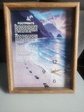 Footprints poem wall for sale  Longs
