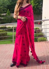 Cotton saree ethnic for sale  SALFORD