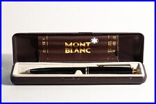 1980 Montblanc N° 251 lápis mecânico 0,5 mm caixa papéis preto e dourado comprar usado  Enviando para Brazil