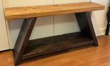 Handmade entryway bench for sale  Canisteo