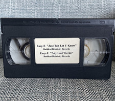 Usado, Eazy-E Music Video VHS “Just Tah Let U Know” “Any Last Werdz” Ruthless Records comprar usado  Enviando para Brazil