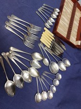 Vintage cutlery canteen for sale  GLASGOW