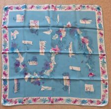 Foulard vintage soie d'occasion  Ville-d'Avray
