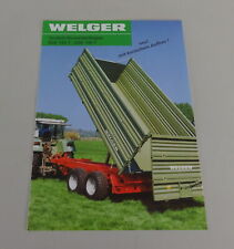 Prospekt welger tandem gebraucht kaufen  Jever