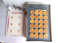 Boutons corozo tailleur d'occasion  Garons