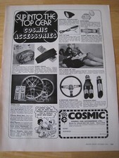Cosmic car accessories for sale  BRISTOL